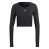 Camiseta de Fitness adidas Studio Negro Mujer