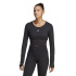 Camiseta de Fitness adidas Studio Negro Mujer