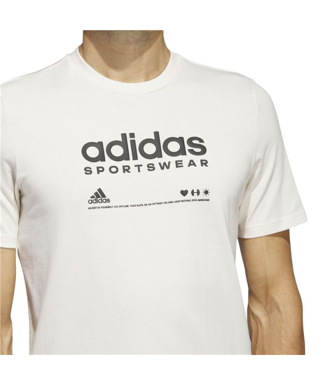 Camiseta adidas Lounge Homem
