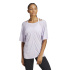 Camiseta adidas Yoga Studio Oversized Lila Mulher