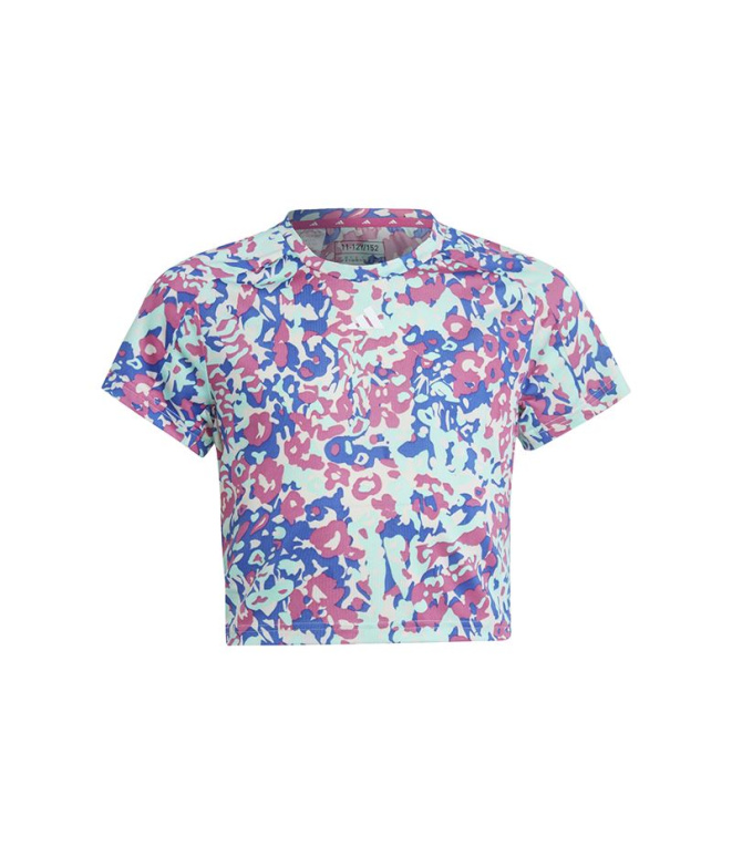 T-shirt de Fitness adidas Essentials Aop Fille