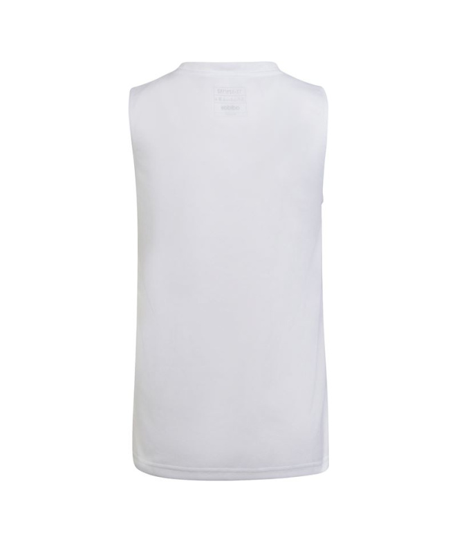 T-shirt de Fitness adidas G Tr-Es Tk Blanc Fille