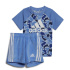 Conjunto adidas Dino Camo Allover Print Infantil