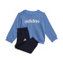Chandal adidas I Lin Fl Jog Bleu Enfant