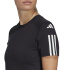 Camiseta de Fitness adidas Powerreact Vermelho Mulher