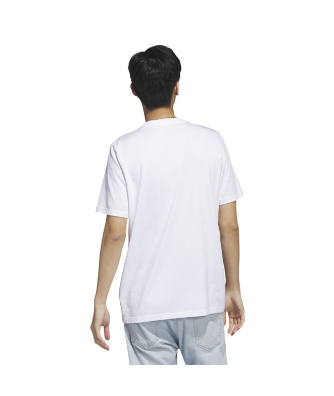 Camiseta adidas Sport Optimist Branco Homem