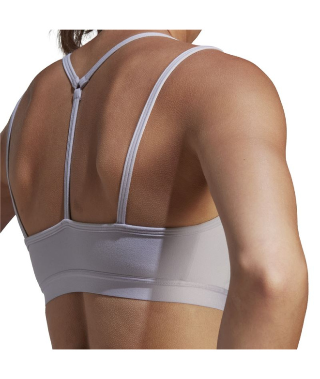 Sutiã esportivo de Yoga adidas Essentials Mora
