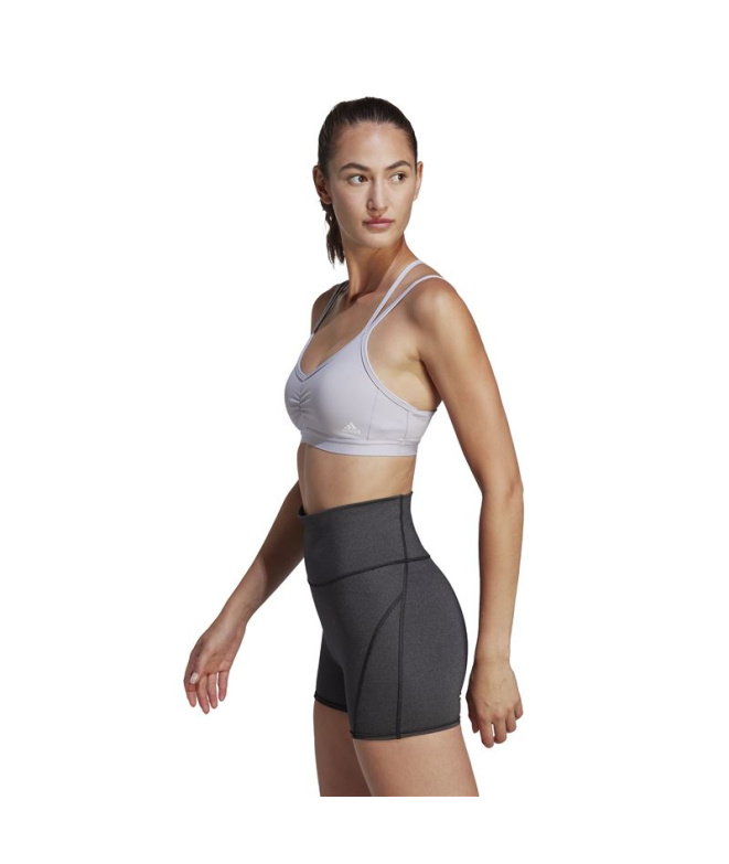 Sutiã esportivo de Yoga adidas Essentials Mora
