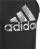 Maillot de bain de Natation adidas Grand Logo Noir Fille
