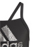 Fato de banho de Natação adidas Big Logo Preto Menina