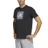 T-shirt adidas Sport Optimist Noir Homme