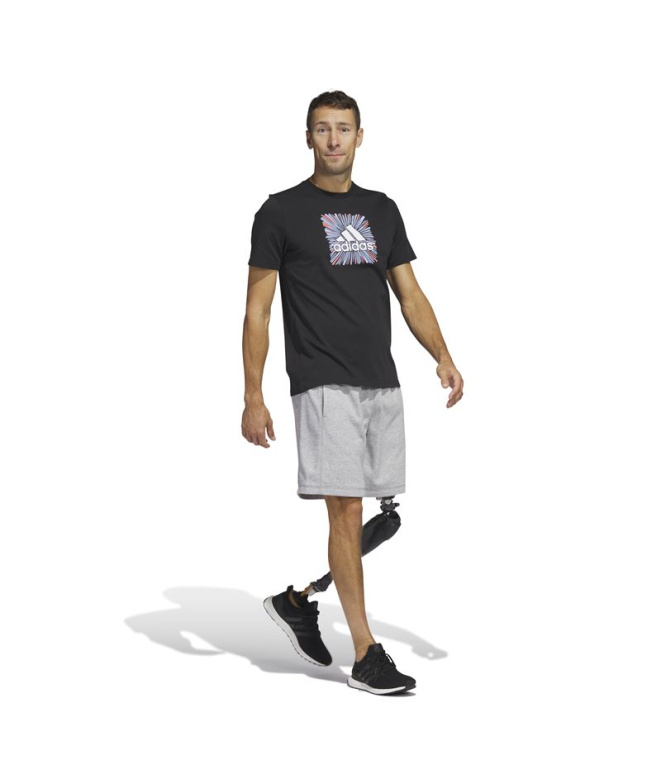 T-shirt adidas Sport Optimist Noir Homme