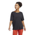 T-shirt de Yoga adidas Studio Oversized Noir Femme