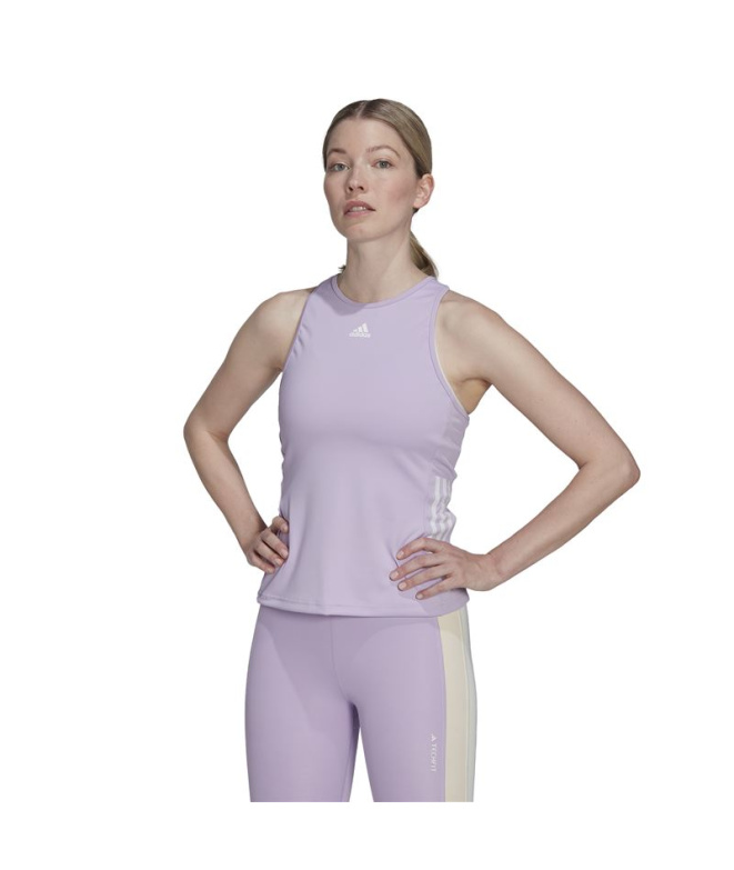 Camiseta de fitness adidas Hyperglam Mulher PR