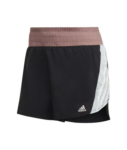 Pantalons Courts adidas W Run Femme BK