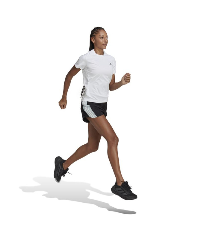 Calça Curtos adidas W Run Mulher BK