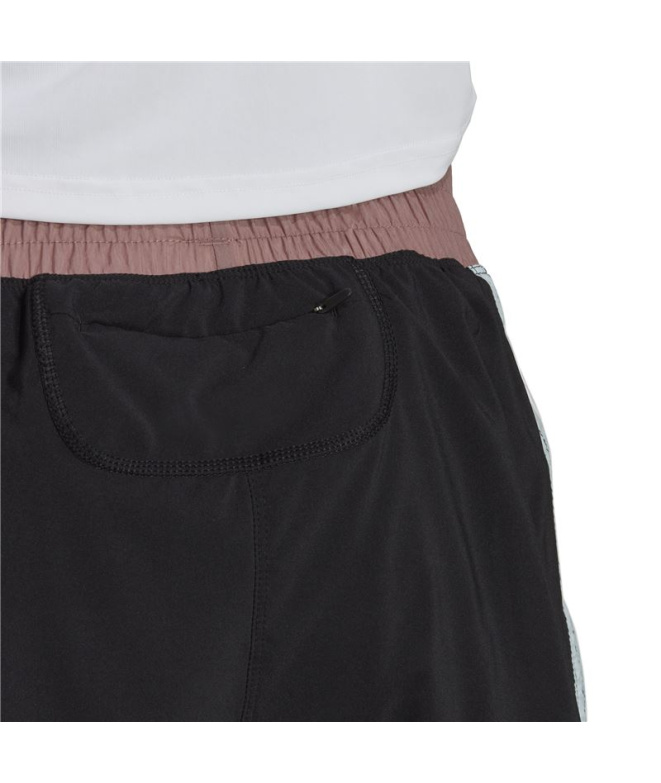 Calça Curtos adidas W Run Mulher BK