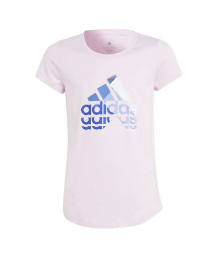 Camiseta adidas Graphic Rosa Niña