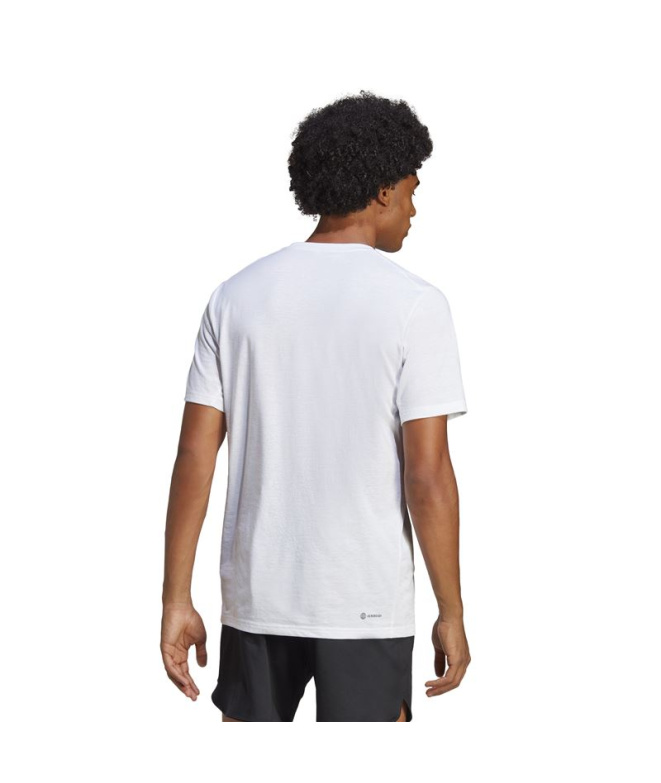 Camiseta adidas Train Essentials Branco Homem