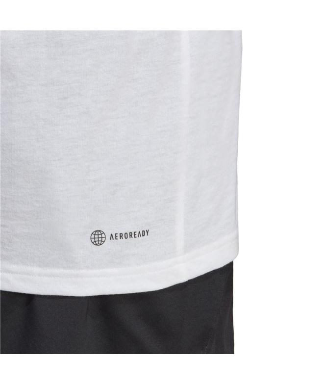 Camiseta adidas Train Essentials Branco Homem