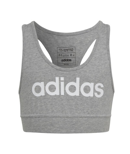 Sutiã esportivo adidas Essentials Linear Logo Algodão...