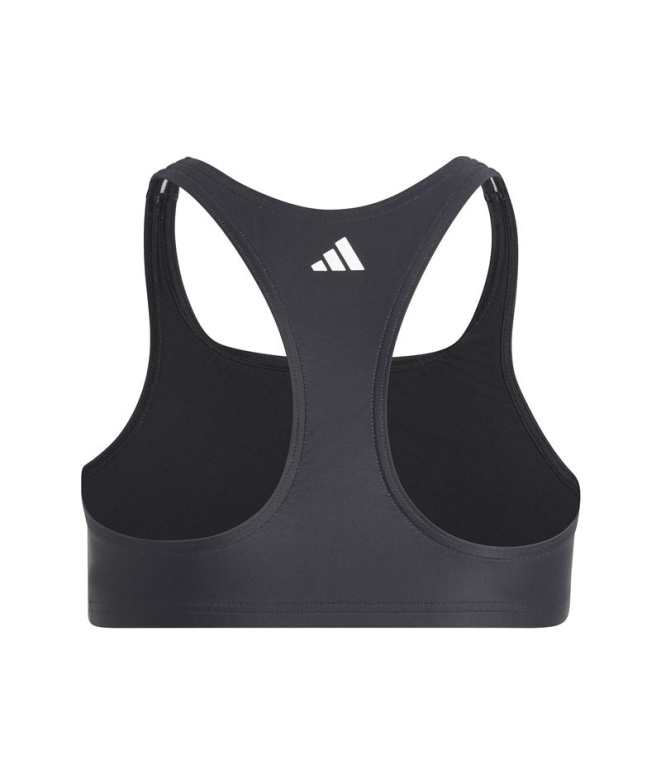 Bikini de Natation adidas Big Bars Logo Noir Fille