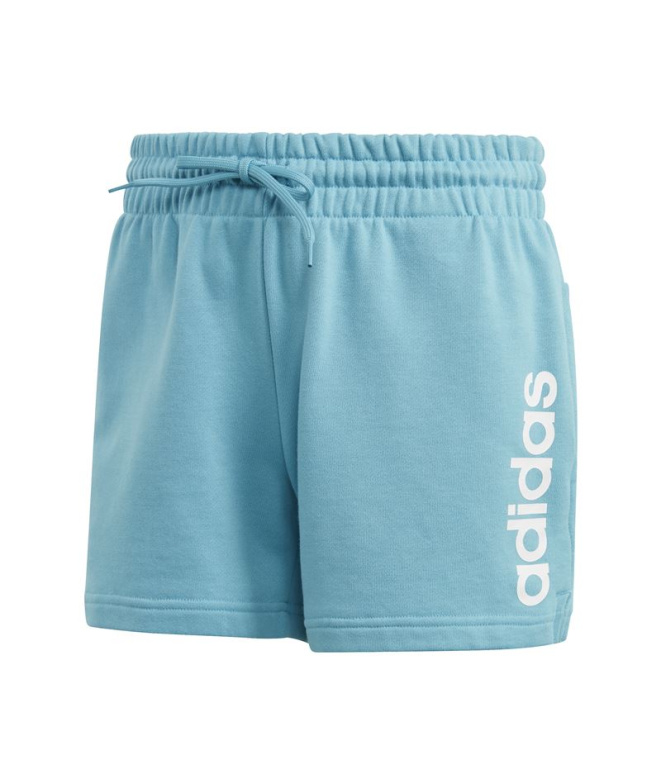 Calça adidas Linear Azul Mulher