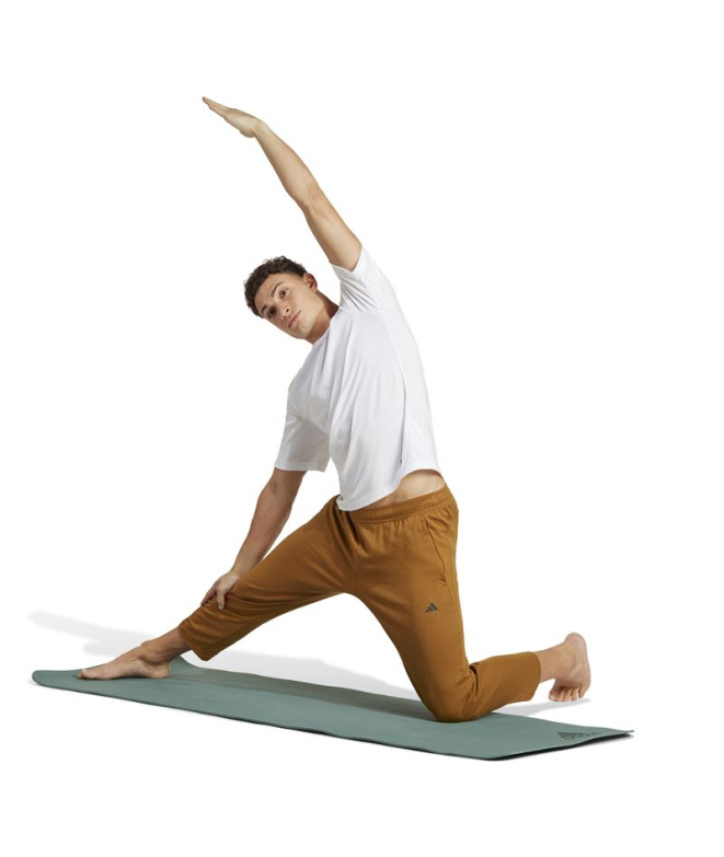 T-shirt de Yoga et Pilates adidas Base Blanc Homme