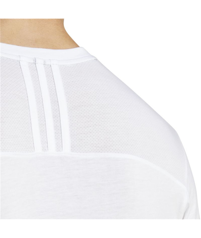 T-shirt de Yoga et Pilates adidas Base Blanc Homme