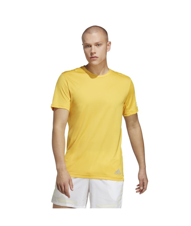 T-shirt de Running adidas Run It Jaune Homme