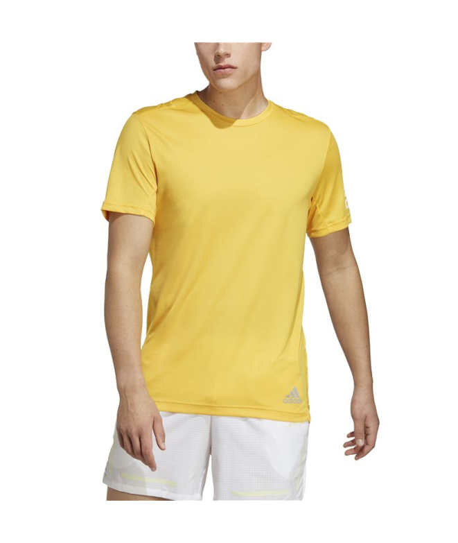 T-shirt de Running adidas Run It Jaune Homme
