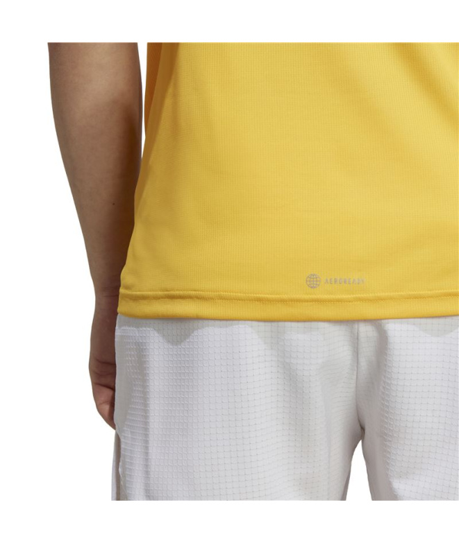 T-shirt de Running adidas Run It Jaune Homme