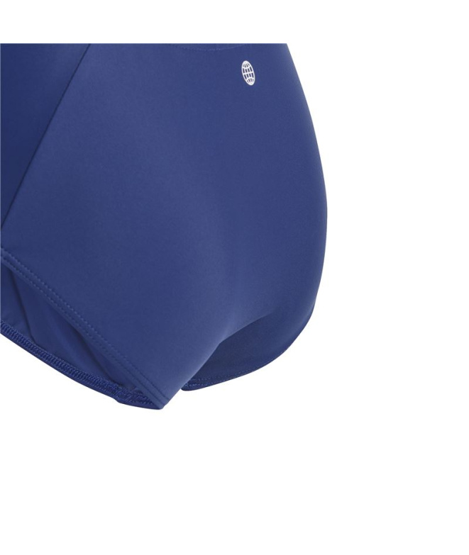 Bañador de Natación adidas Big Logo Azul Niña