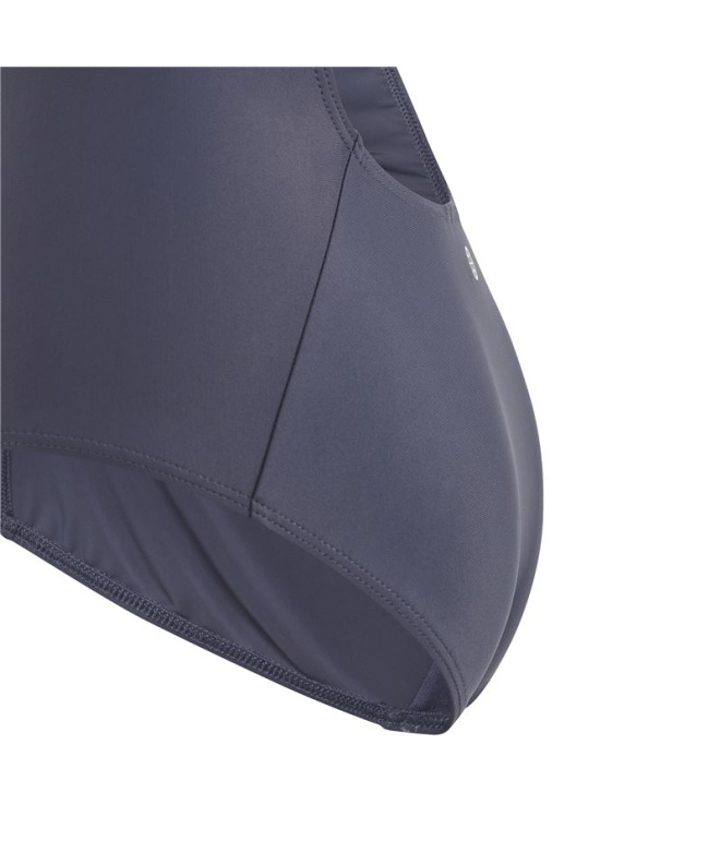 Bañador de Natación adidas Big Logo Azul Niña