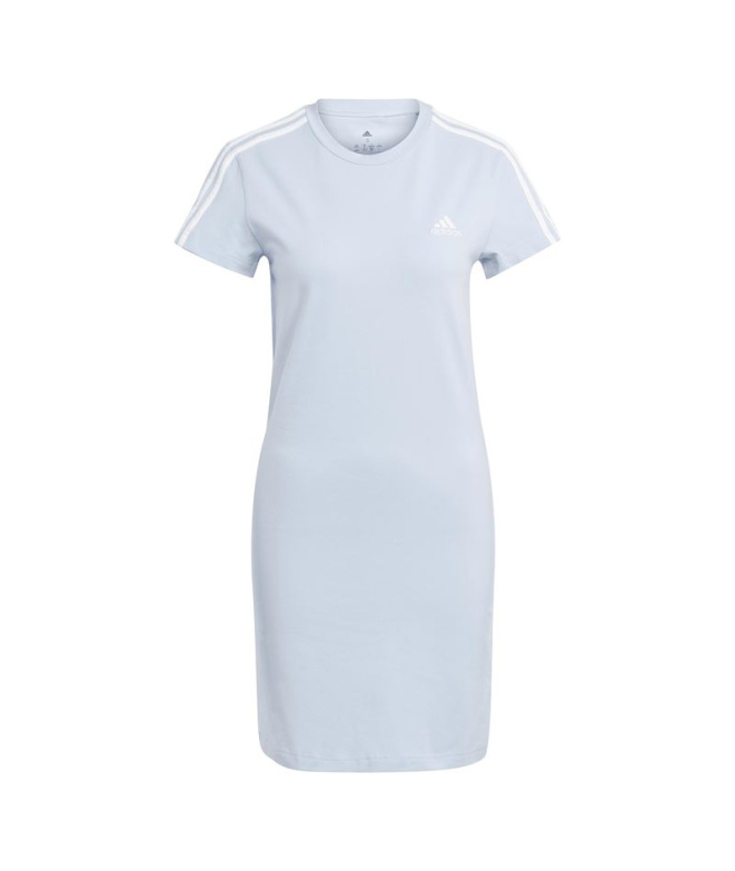 Vestido adidas 3 Stripes Fit Mulher Lila