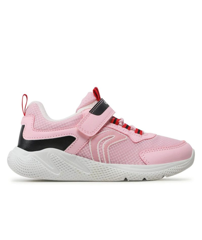 Sapatilhas Geox Sprintye Rosa Menina