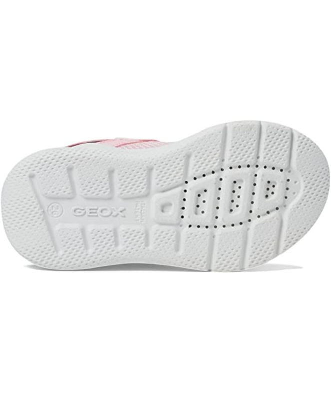 Sapatilhas Geox Sprintye Rosa Menina