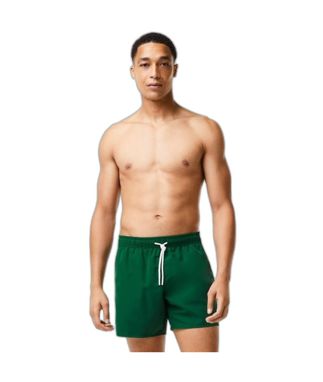 Fato de banho Lacoste Light Quick Dry Verde Homem