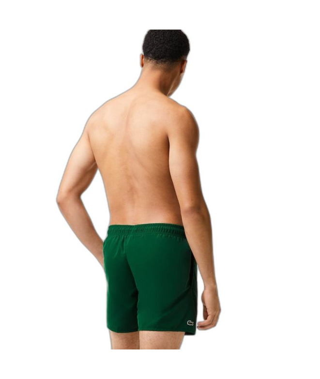 Fato de banho Lacoste Light Quick Dry Verde Homem