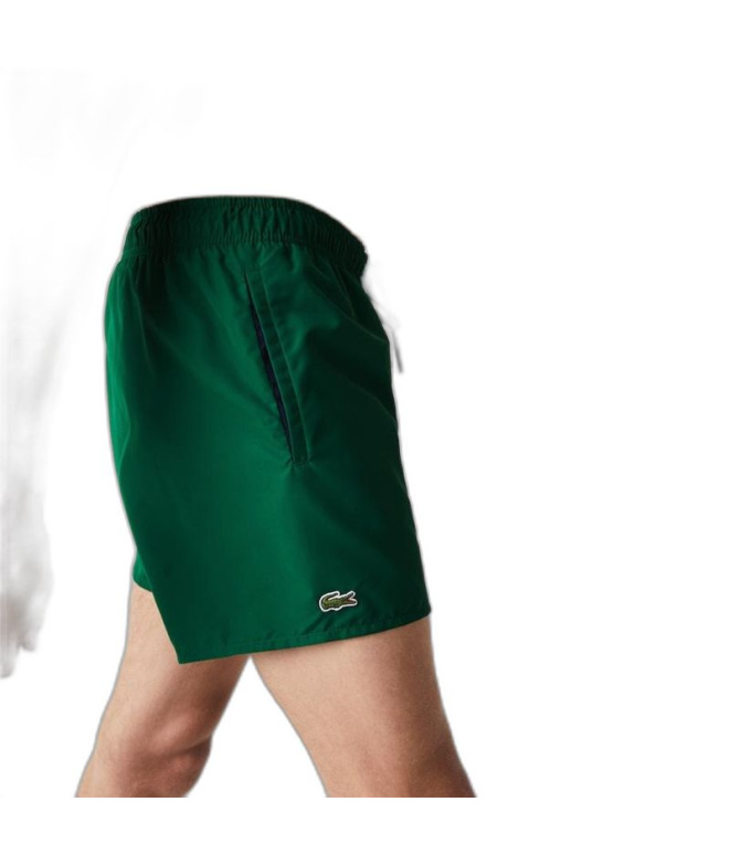 Fato de banho Lacoste Light Quick Dry Verde Homem