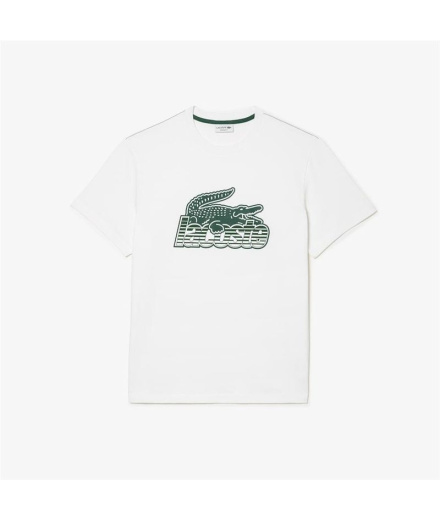 Camiseta Lacoste en punto de algodón
