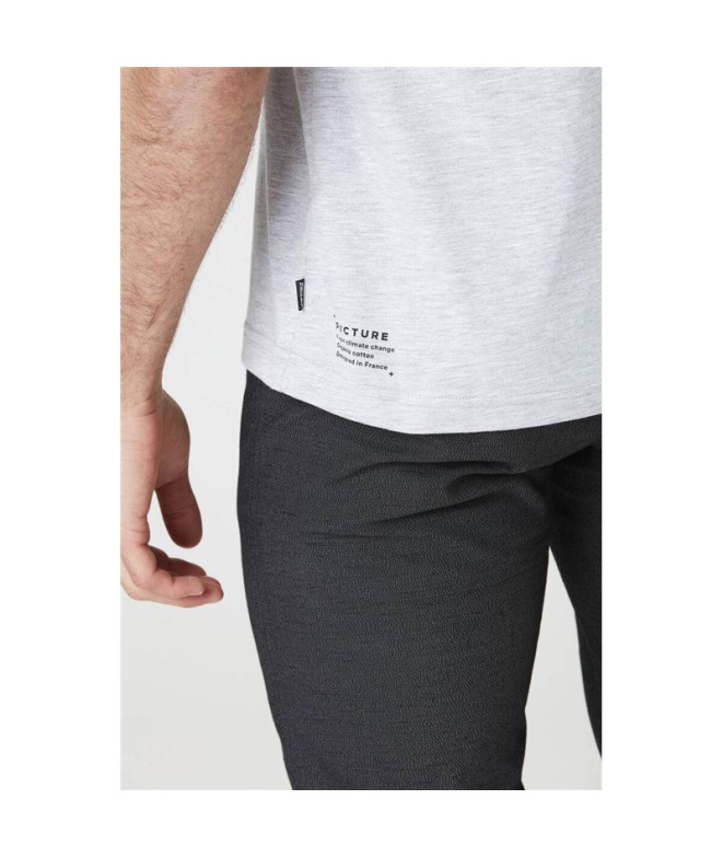 T-shirt Picture Murray Gris Homme