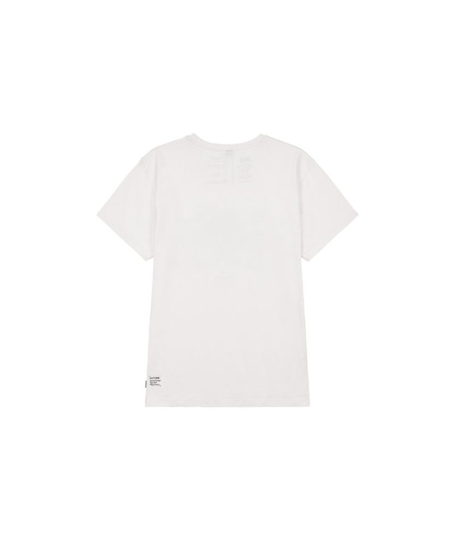 T-shirt Picture D&S Surf Cabin Naturel Blanc Homme