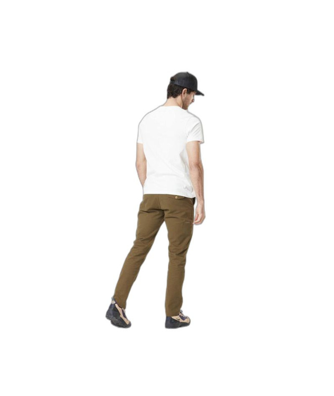 T-shirt Picture D&S Surf Cabin Naturel Blanc Homme