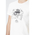 T-shirt Picture D&S Surf Cabin Naturel Blanc Homme