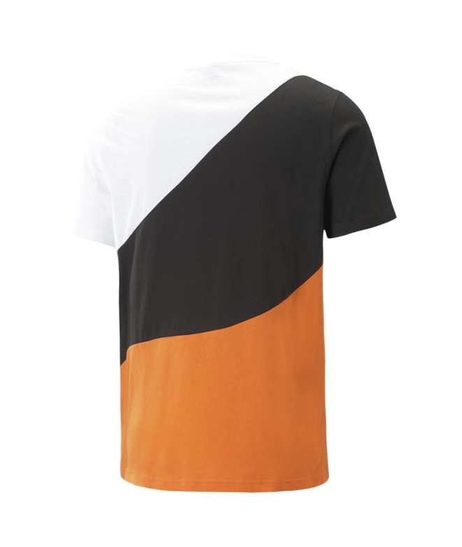 T-shirt Puma Power Cat Homme  Poivre