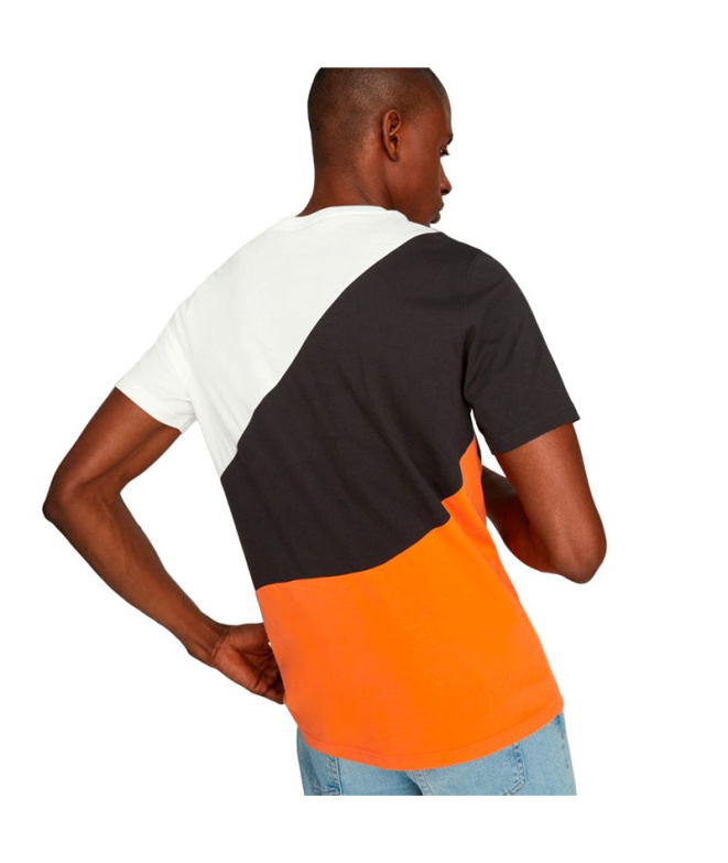 T-shirt Puma Power Cat Homme  Poivre