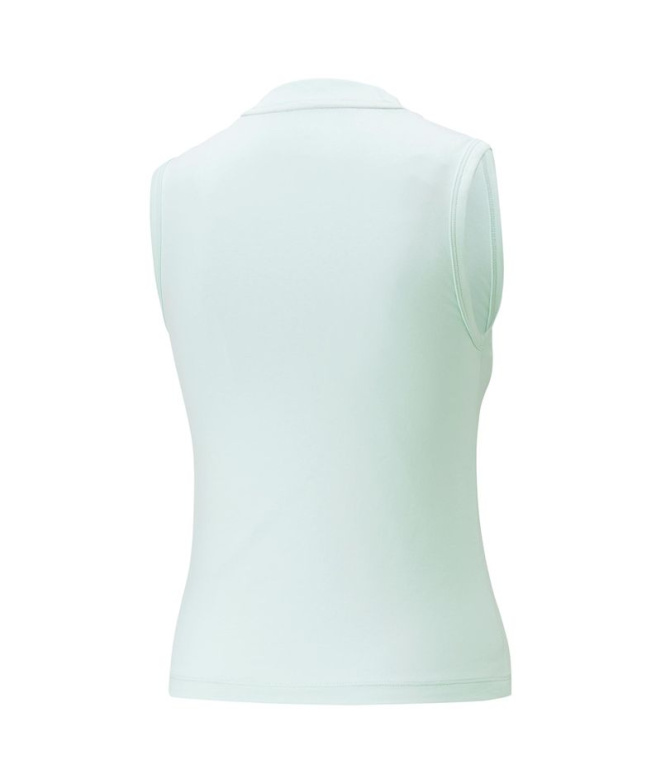 T-shirt Puma Ess Slim Logo Tank Femme Minty Burst