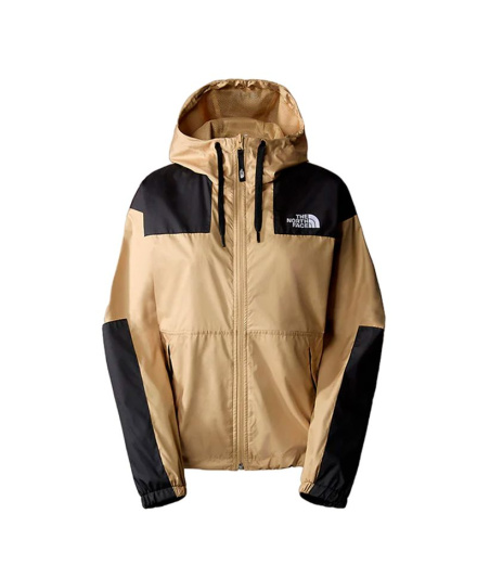 Cortaventos de Montanha The North Face Sheru Mulher Bege