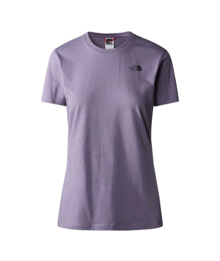 T-shirt de Montagne The North Face Simple Dome Violet Femme